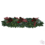 Berries & Bows Mantelpiece